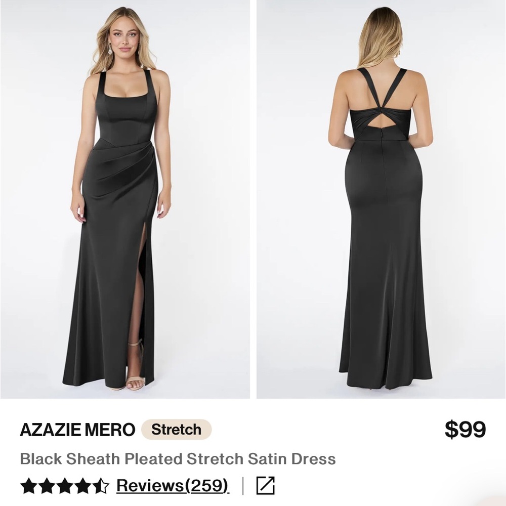 NWT Azazie Mero bridesmaids dress